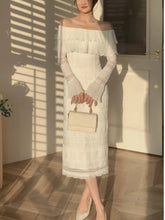 BXOXO White Elegant Vintage Midi Dress Women Ruffles Sexy Beach Party Bodycon Dress Female Silm One Piece Dress Korean Summer Y2k